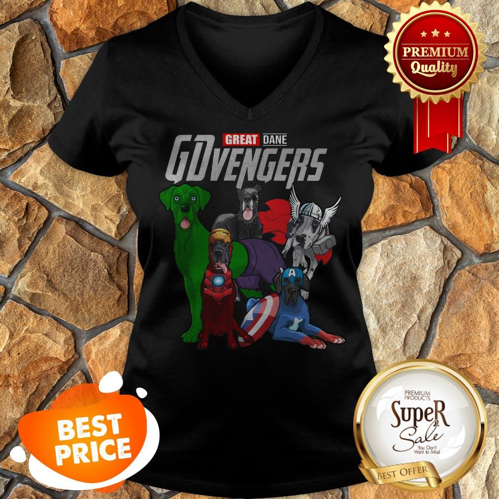 Nice Marvel Great Dane GDvengers Avengers Endgame shirt - Image 3