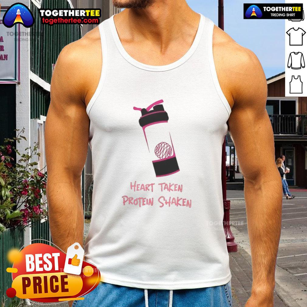 Pretty Heart Taken Protein Shaken T-Shirt - Image 4