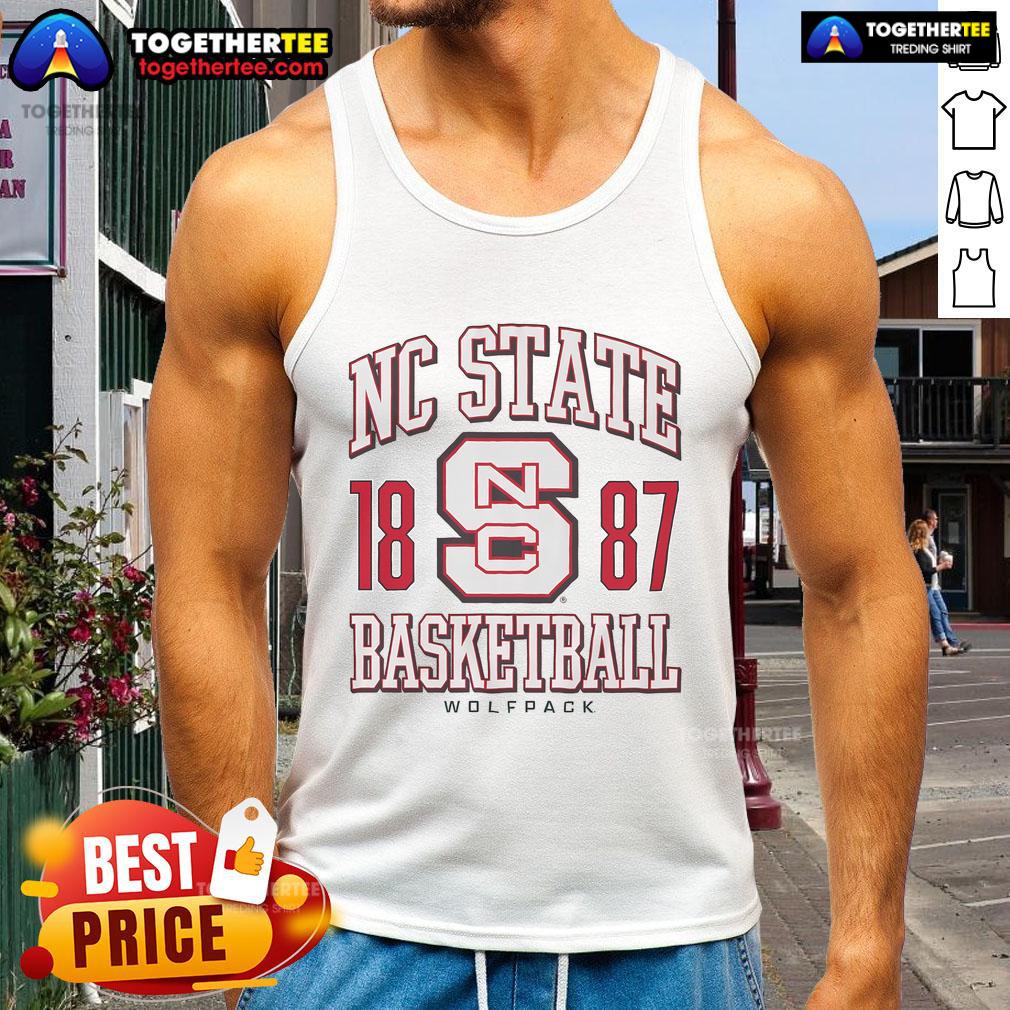 Official NC State Wolfpack Basketball 1887 T-Shirt - Image 4