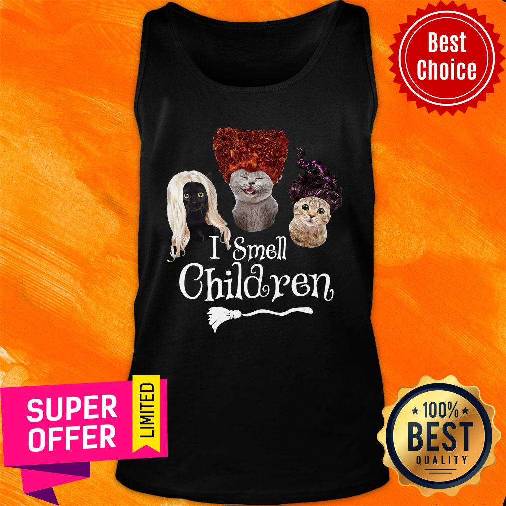 Cats Hocus Pocus I Smell Children Shirt - Image 2