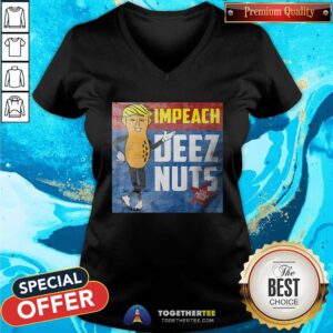 Alternative view of Funny Donald Trump Impeach Deez Nuts Shirt