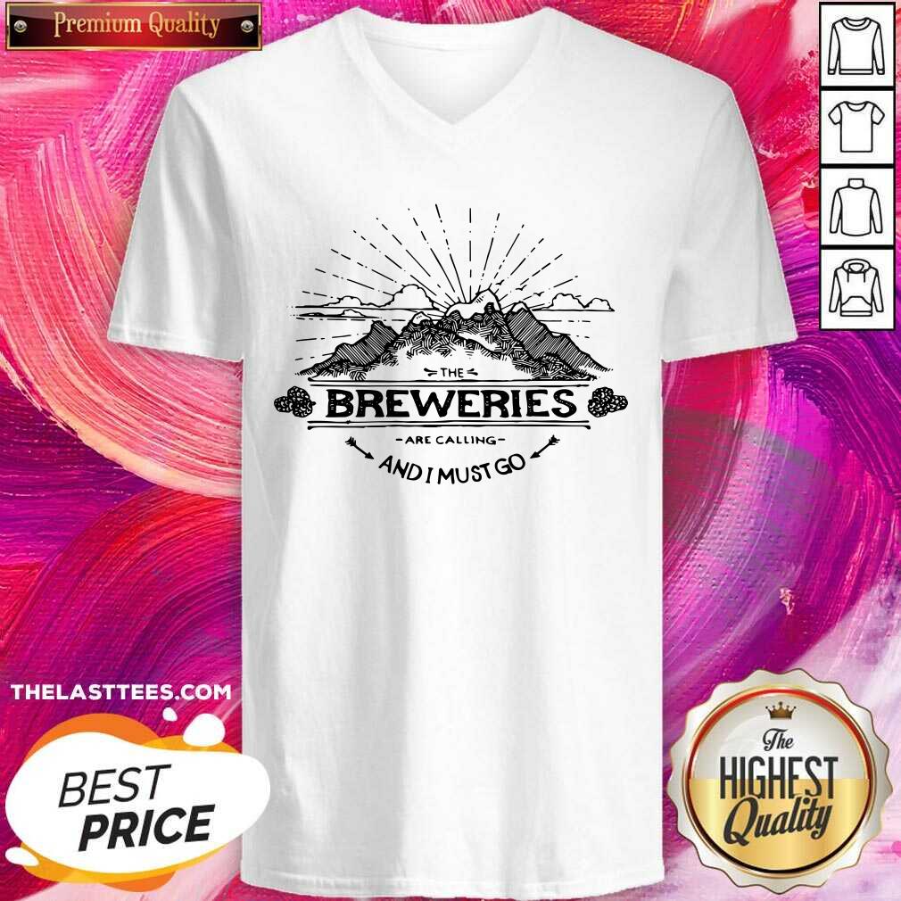 Permium Breweries Are Calling And I Must Go Mountain Shirt - Image 2