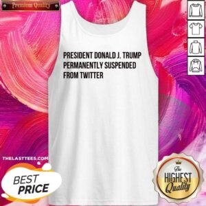 Alternative view of Cute Donald J. Trump Permanently Suspended From Wwitter T-Shirt