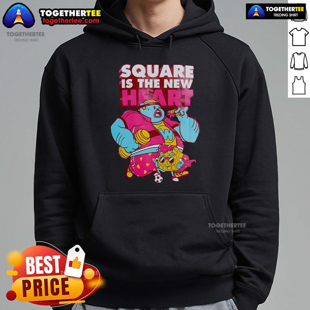 Official Square Is The New Heart T-Shirt - Image 2