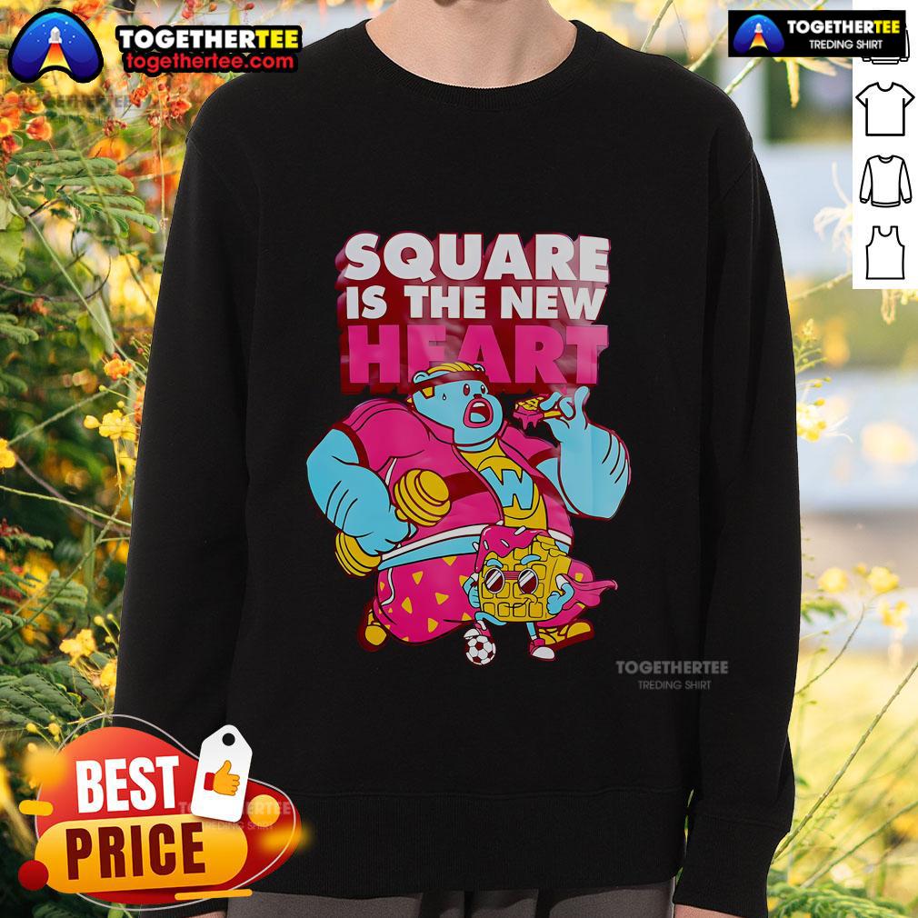 Official Square Is The New Heart T-Shirt - Image 5