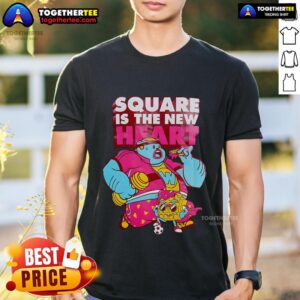Official Square Is The New Heart T-Shirt