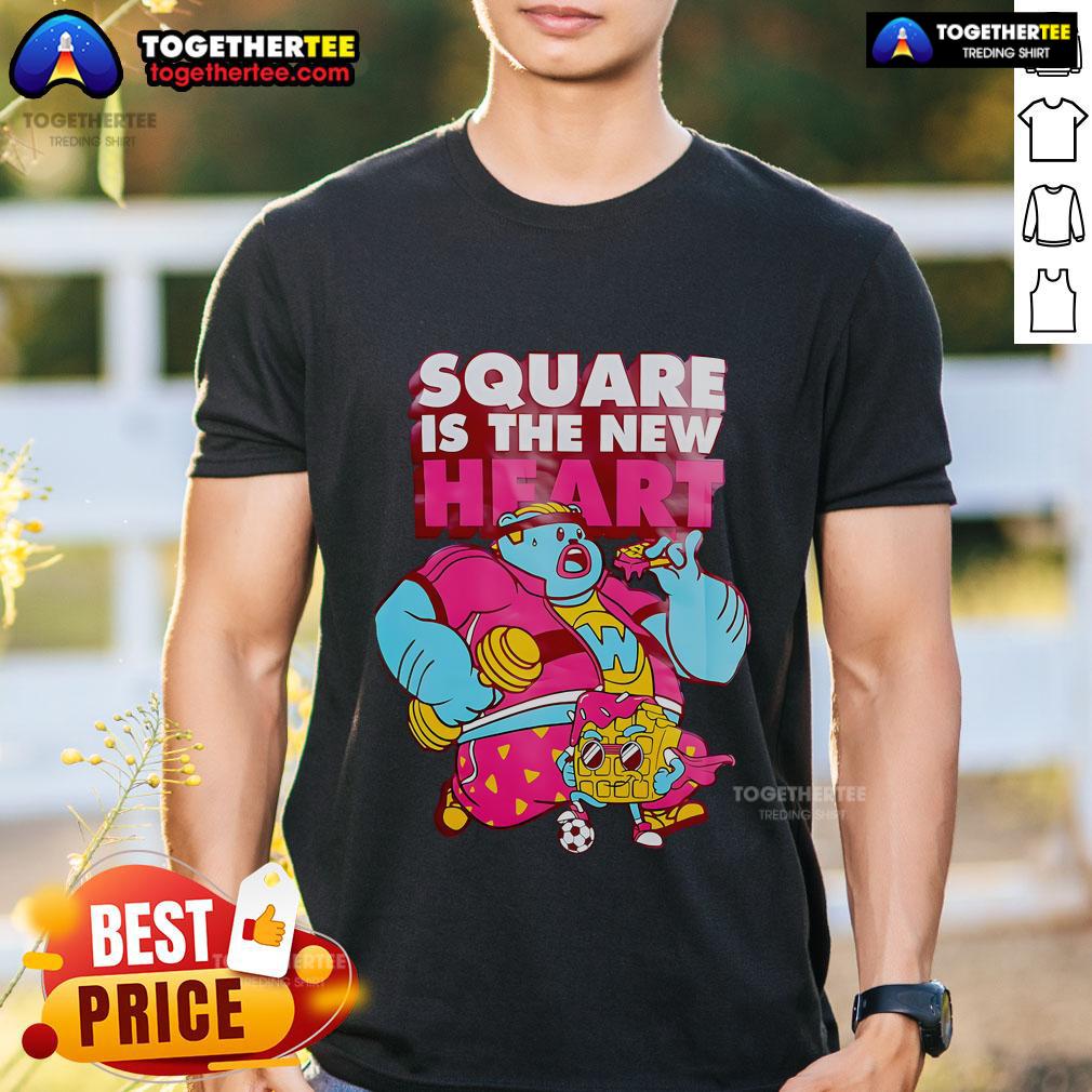 Official Square Is The New Heart T-Shirt