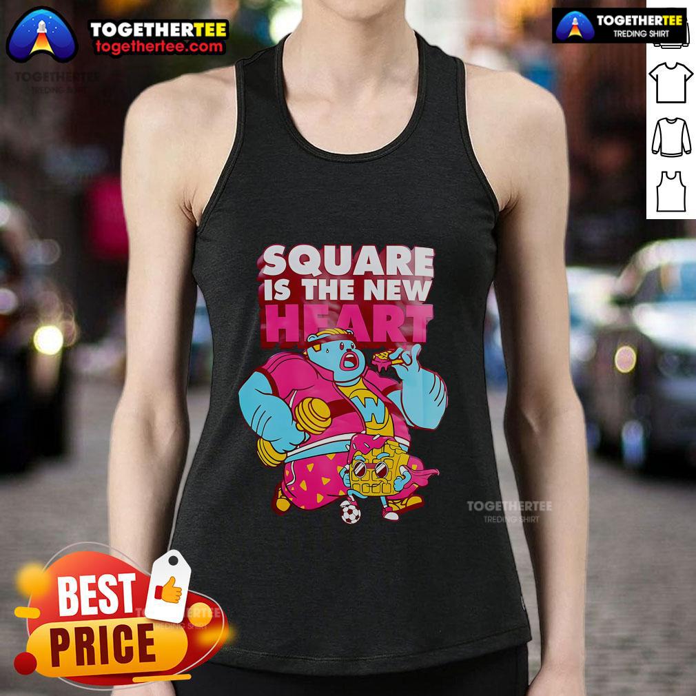 Official Square Is The New Heart T-Shirt - Image 4