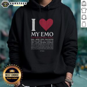 Alternative view of Awesome I Love My Emo Choose All That Apply T-Shirt