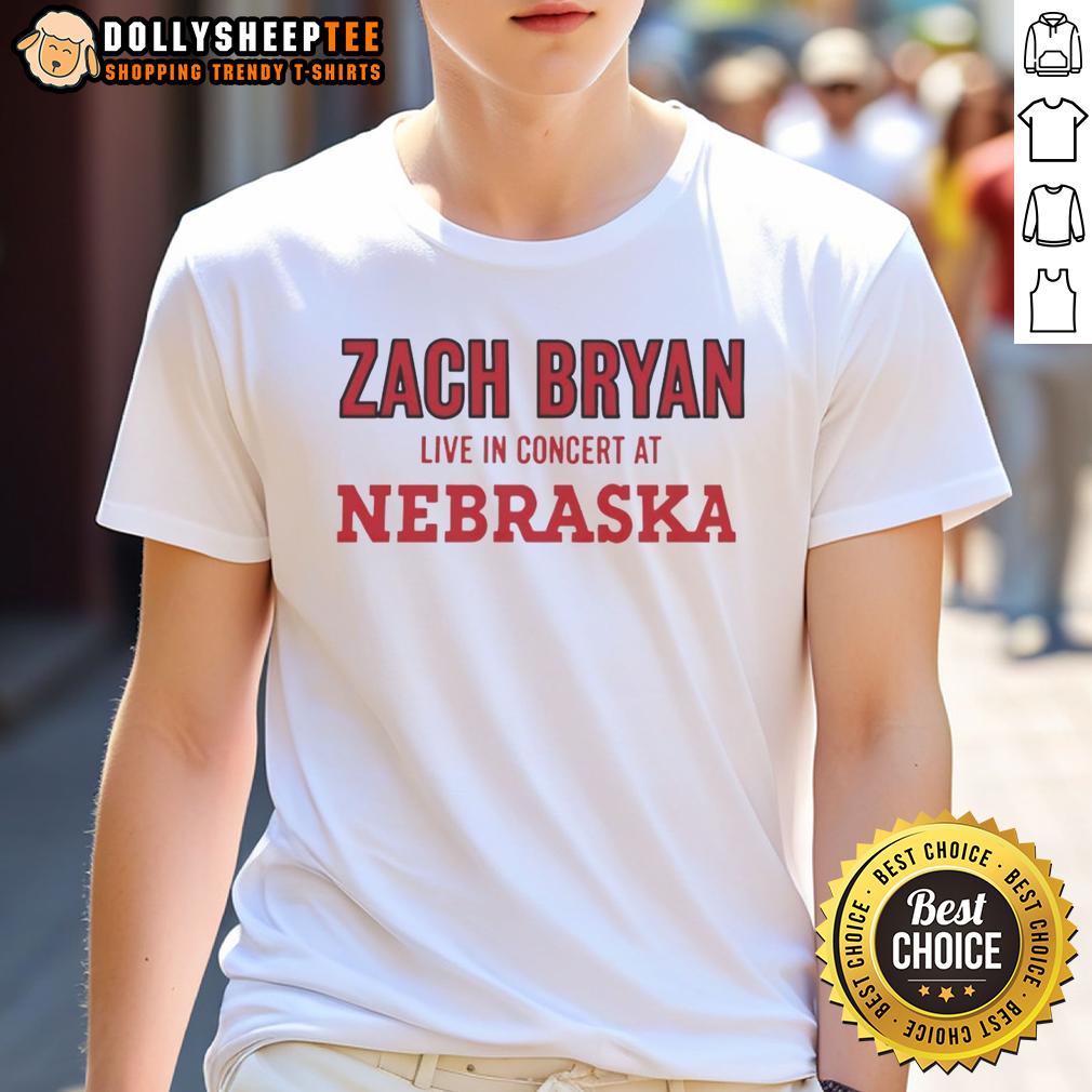 Nice Zach Bryan April 25 2026 Lincoln Nebraska T-Shirt