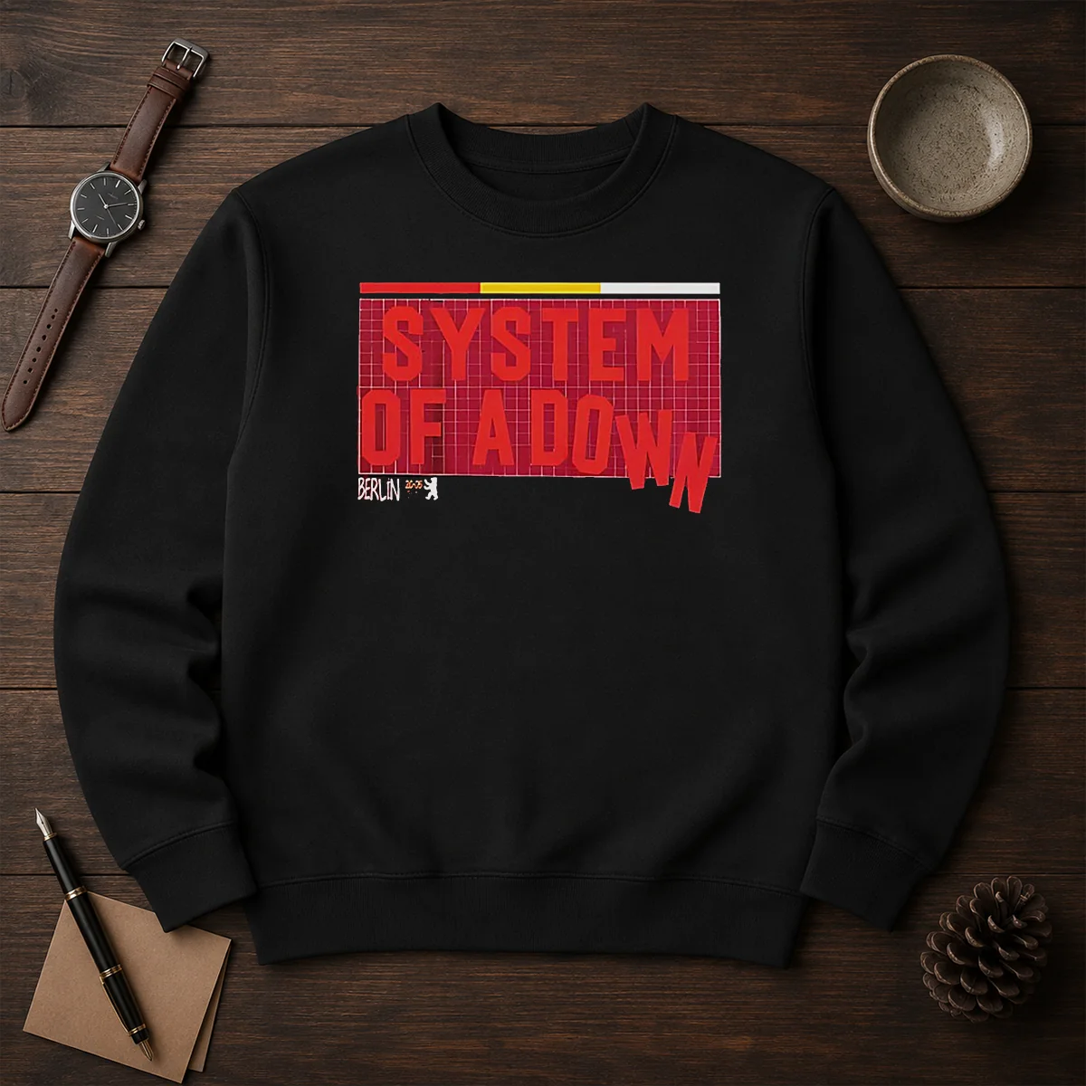Hot System Of A Down Berlin Germany Olympiastadion On July 8 2026 Down Text Shirt - Image 7