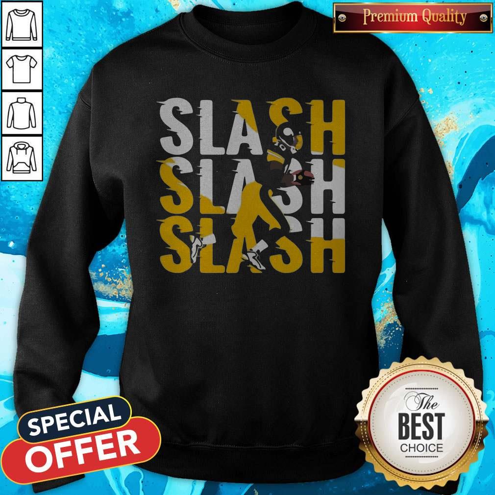 Pittsburgh Steelers Slash Slash Slash Shirt - Image 5