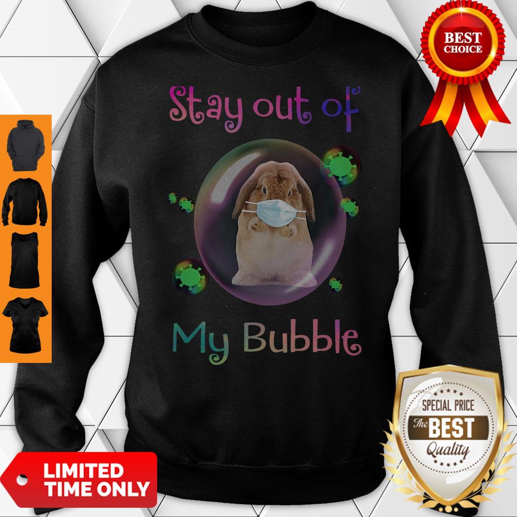 Official Rabbit Stay Out Of My Bubble Shirt - Image 5