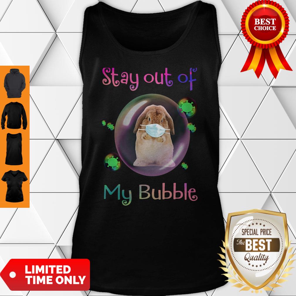 Official Rabbit Stay Out Of My Bubble Shirt - Image 4