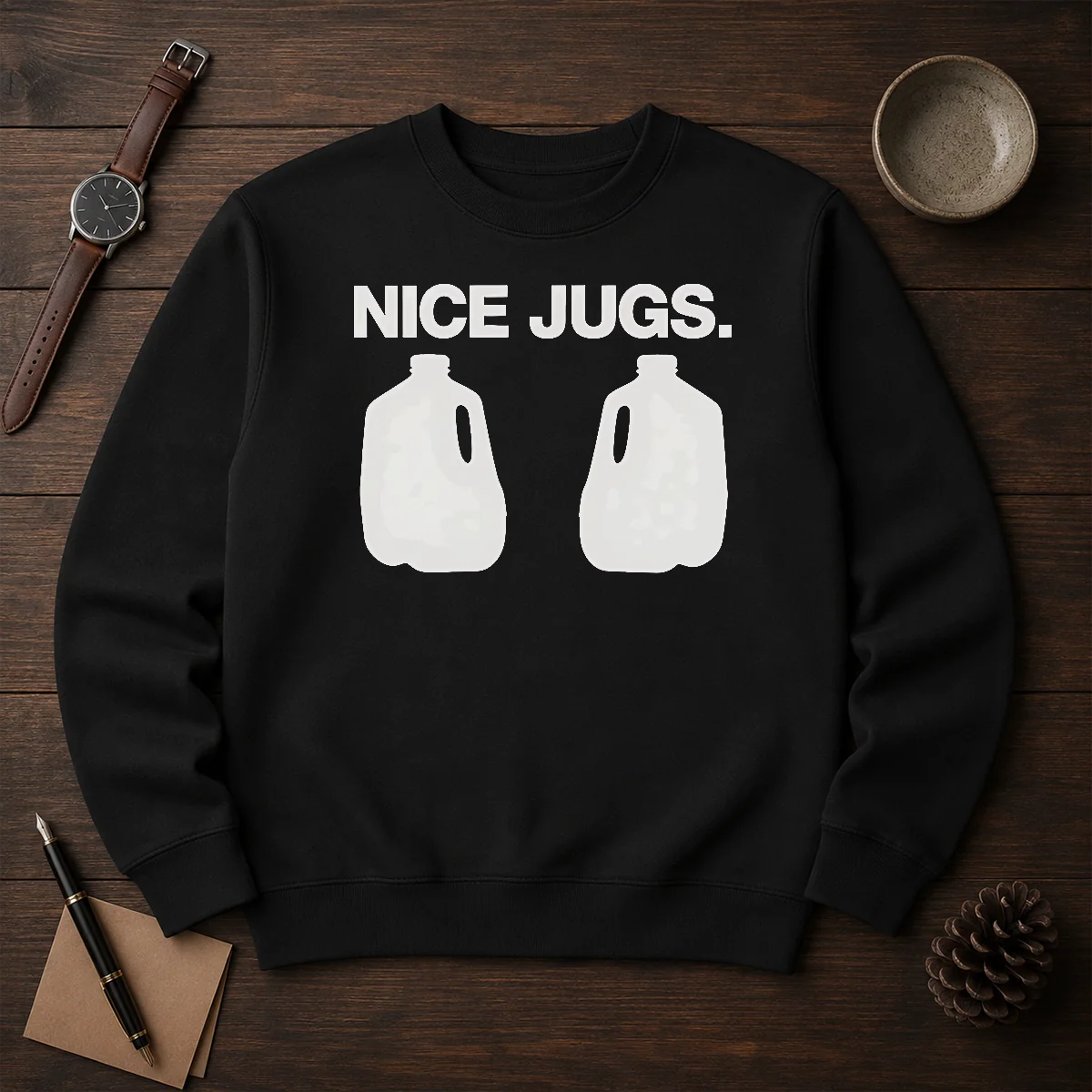 Good Jugs Milk Gallon Sarcastic Shirt - Image 7