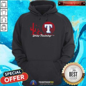 Alternative view of Texas Rangers MLB Spring Training Horizon Line T-Shirt
