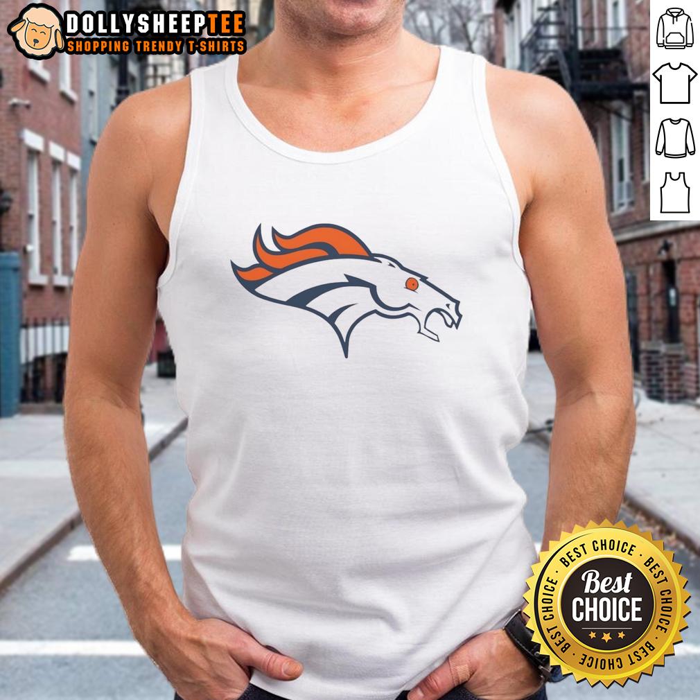 Nice Denver Broncos Logo T-Shirt - Image 4