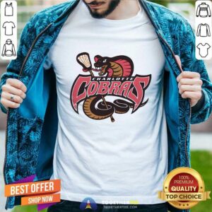 Awesome Charlotte Cobras Lacrosse T-Shirt