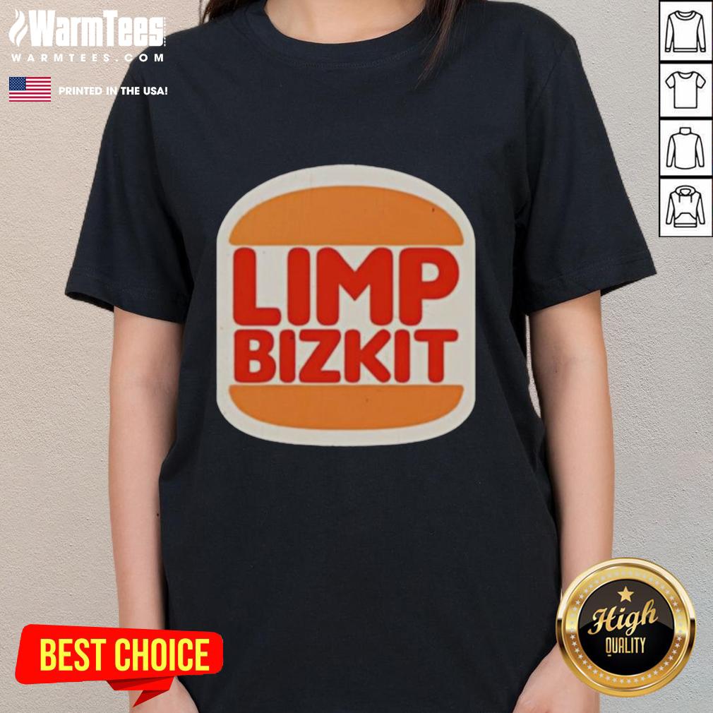 Nice Limp Bizkit Burger King Parody Logo T-Shirt - Image 3
