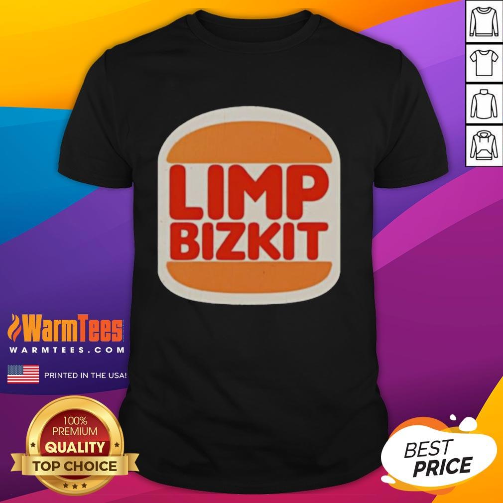 Nice Limp Bizkit Burger King Parody Logo T-Shirt
