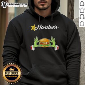 Alternative view of Happy Grinch Hands Love Hardee's Merry Christmas T-Shirt