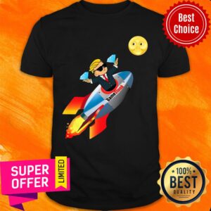 Gamestonk Wsb Rocket Ship To The Moon Gme Stock Shirt