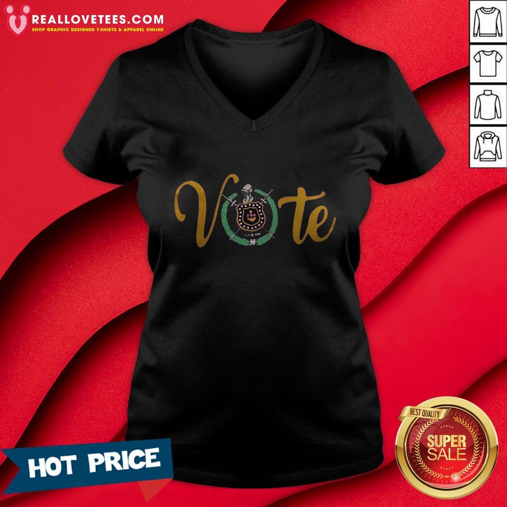 Premium Vote Omega Psi Phi 2020 Shirt - Image 5