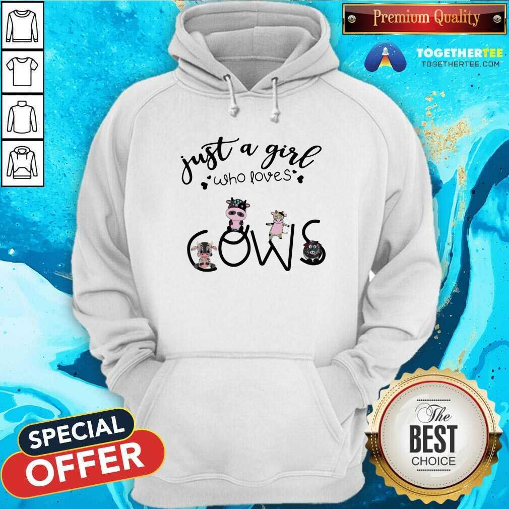 Lovely Just A Girl Who Love Cows Shirt - Image 5