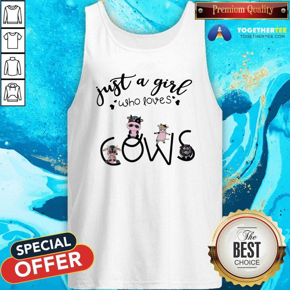 Lovely Just A Girl Who Love Cows Shirt - Image 4