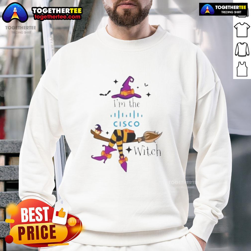 Top I'm The Cisco Witch Halloween T-Shirt - Image 4