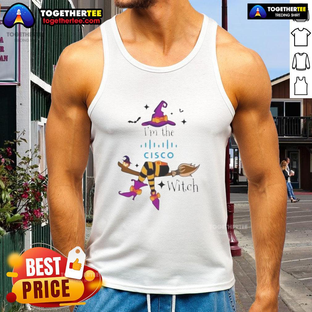 Top I'm The Cisco Witch Halloween T-Shirt - Image 3