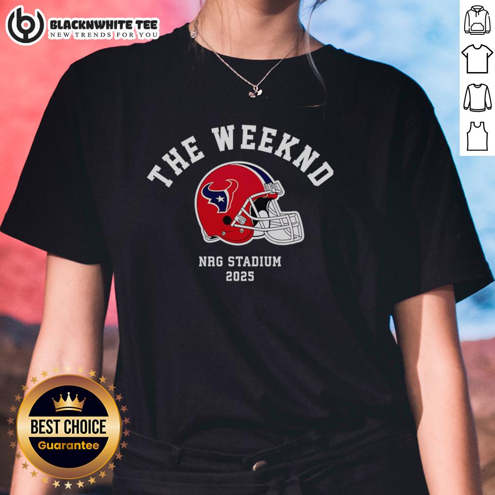 Awesome The Weeknd Houston Texans 2025 T-Shirt - Image 3
