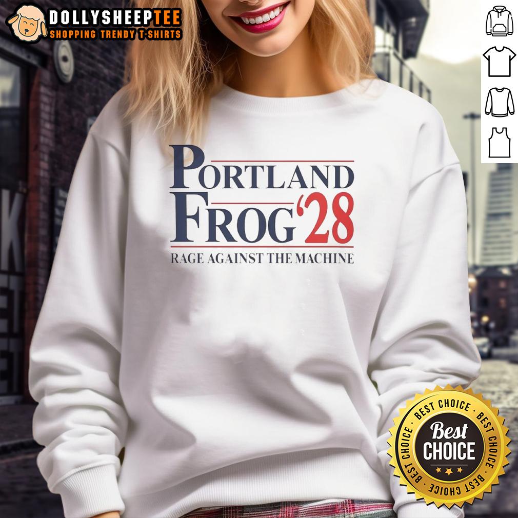 Premium Portland Frog 2028 Rage Against The Machine T-Shirt - Image 5
