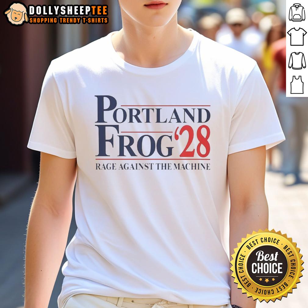 Premium Portland Frog 2028 Rage Against The Machine T-Shirt