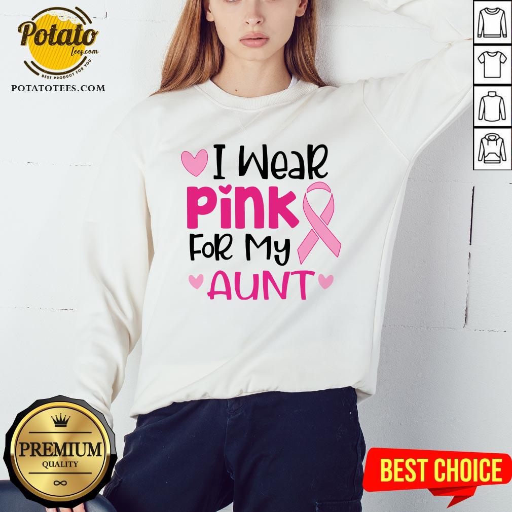 I Wear Pink For My Aunt Shirt - Image 5