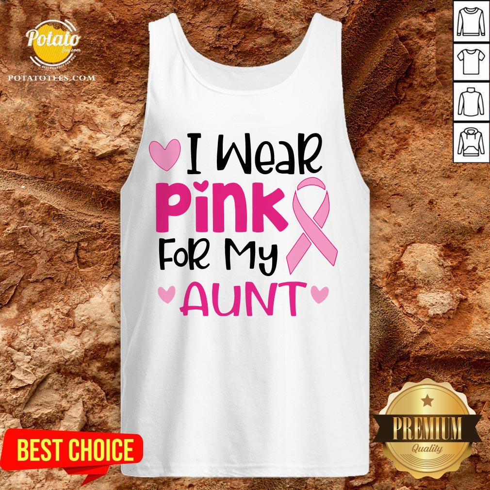 I Wear Pink For My Aunt Shirt - Image 4