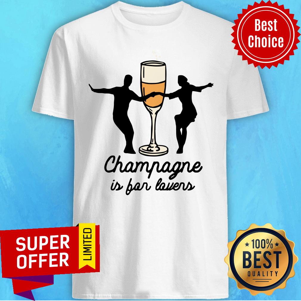 Premium Couple Dance Champagne Is Bar Lovers Shirt