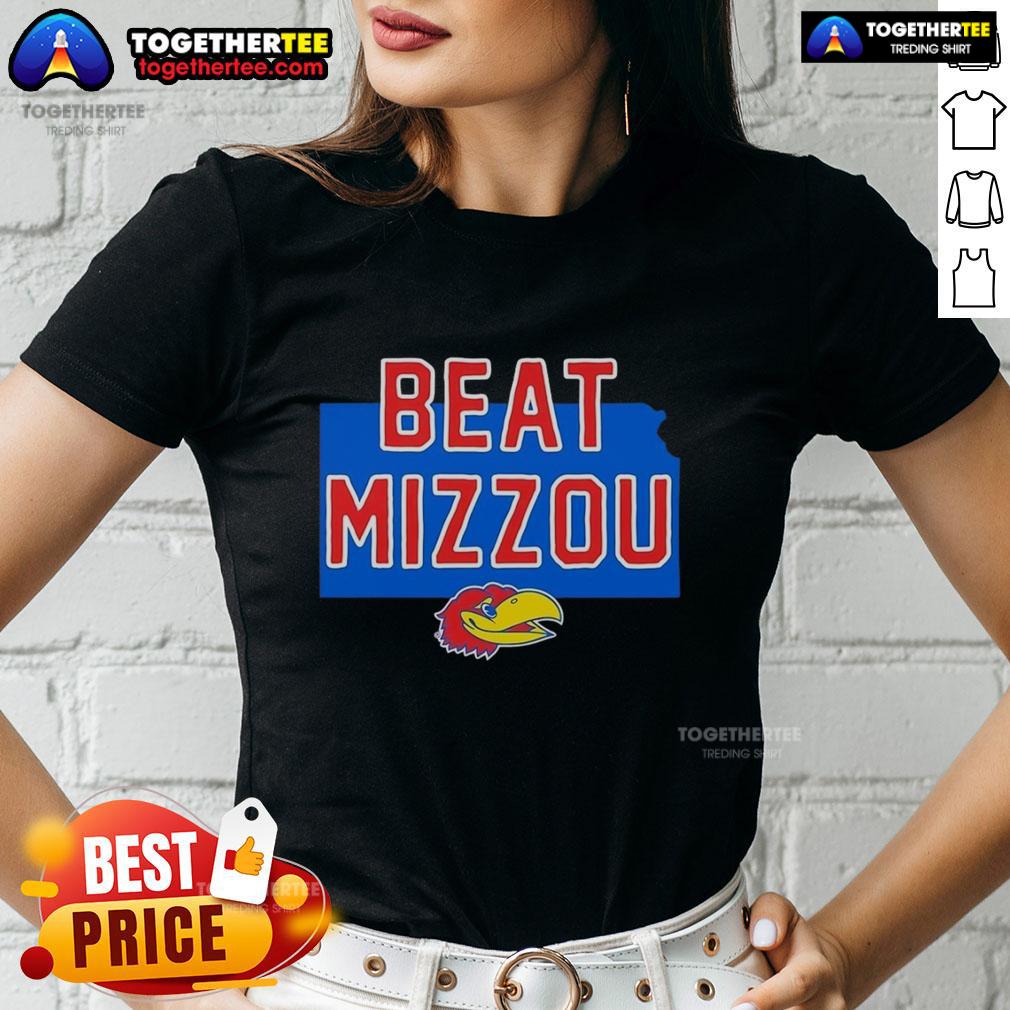 Premium Kansas Jayhawks Beat Mizzou State T-Shirt - Image 3