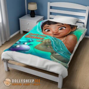 Alternative view of Awesome Disney Toddler Moana Blanket Fleece Customized Blanket
