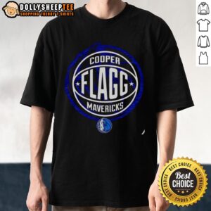 Pretty Cooper Flagg Dallas Mavericks Basketball Logo T-Shirt