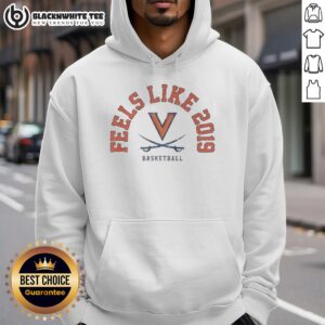 Alternative view of Good Feels Like 2019 Virginia Cavaliers Basketball T-Shirt