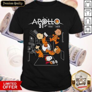 Peanuts Character Apollo 51 Next Giant Leap 1969 2020 Shirt