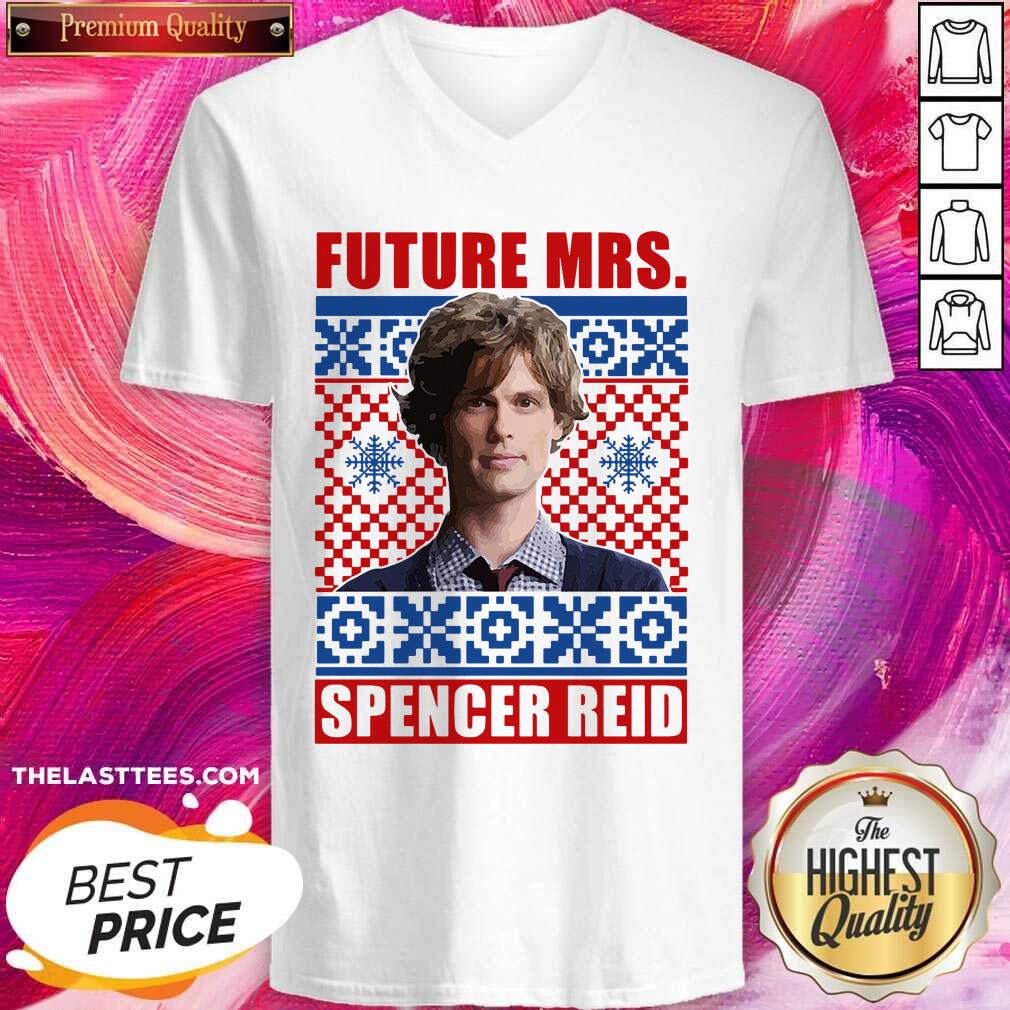 Hot Criminal Minds Merch Criminal Minds Mrs Spencer Reid Holiday Ugly Shirt - Image 2