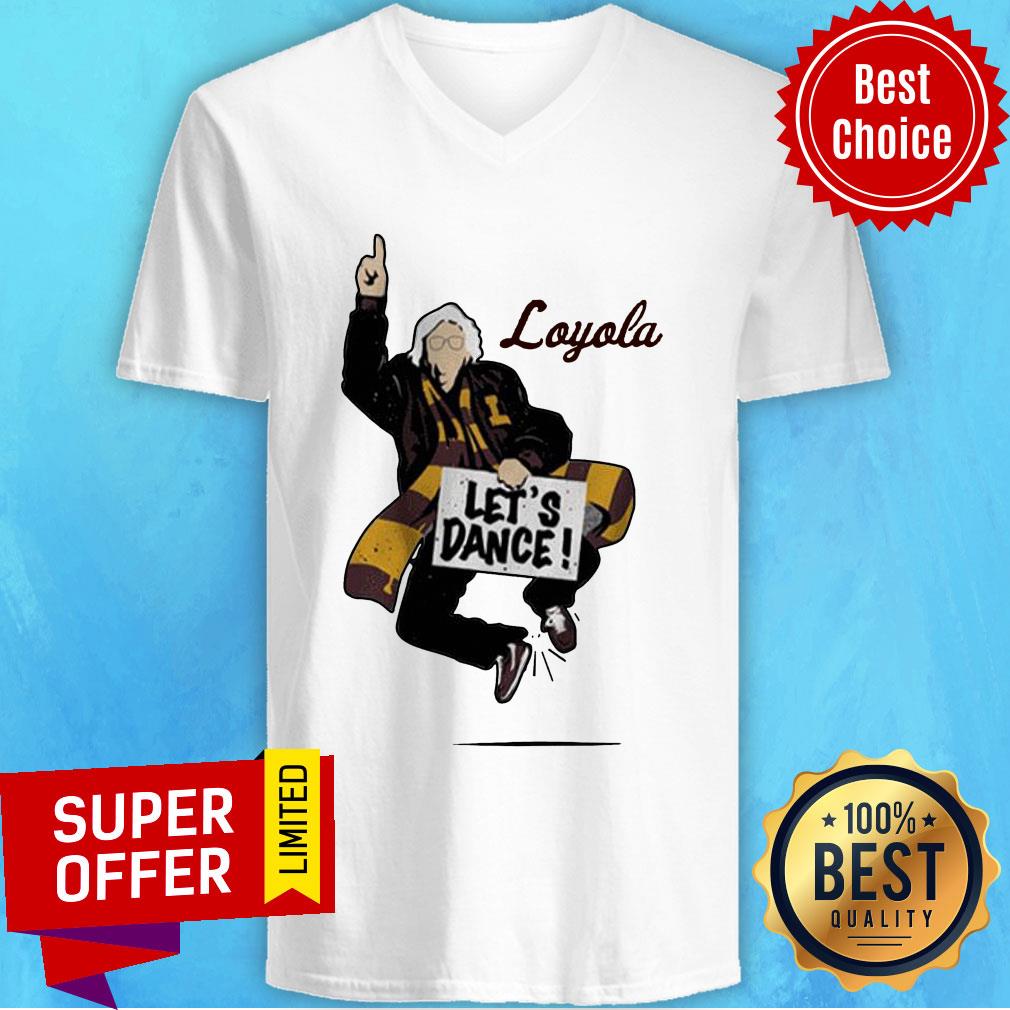 Awesome Loyola Chicago Sister Jean Let’s Dance Shirt - Image 3