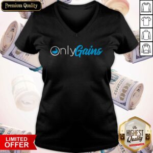 Alternative view of Awesome Strong Only Gains Shirt