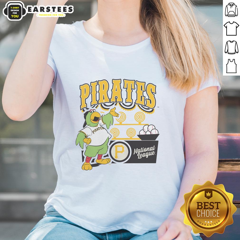 Awesome Mitchell & Ness Cream Pittsburgh Pirates Step Back Up T-Shirt - Image 3