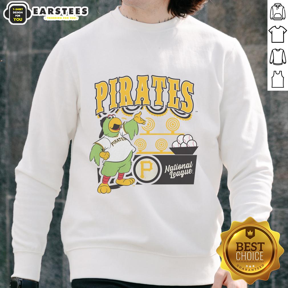 Awesome Mitchell & Ness Cream Pittsburgh Pirates Step Back Up T-Shirt - Image 5