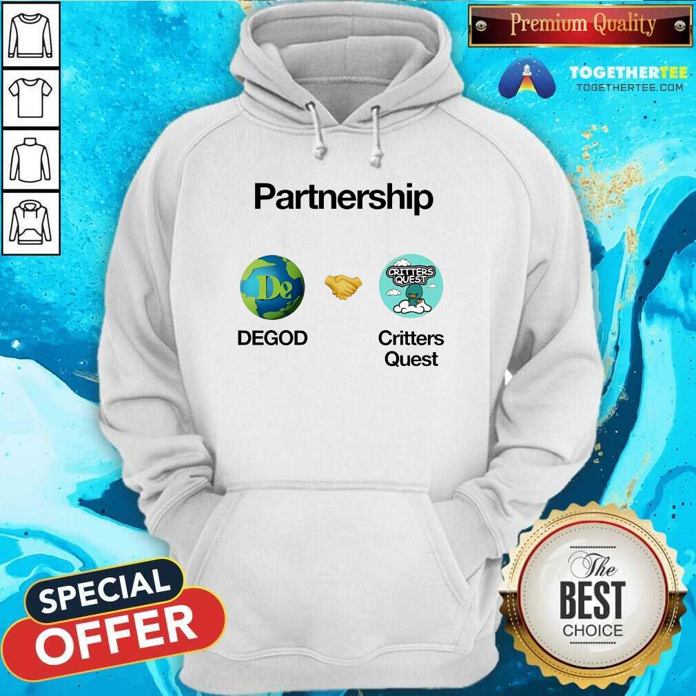 Funny Partnership Degod Critters Quest T-Shirt - Image 4