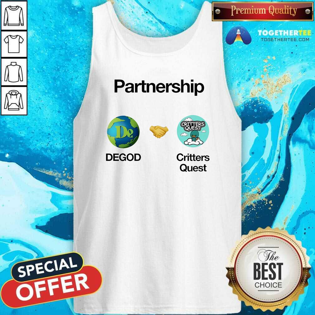 Funny Partnership Degod Critters Quest T-Shirt - Image 2