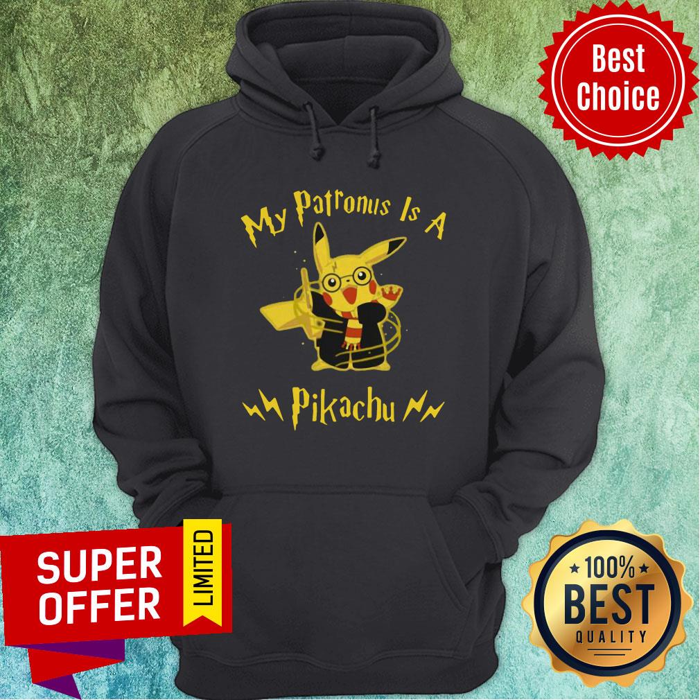 Top Pokemon My Patronus Is An Pikachu Shirt - Image 2